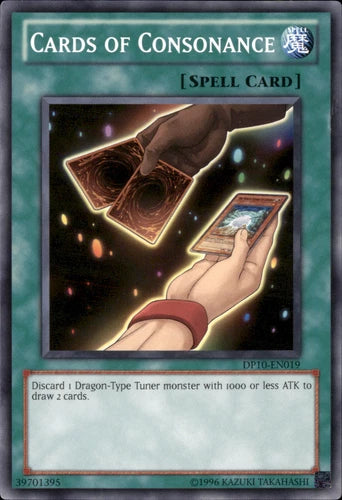 Cards of Consonance - DP10-EN019 - Common - 1st Edition - YuGiOh