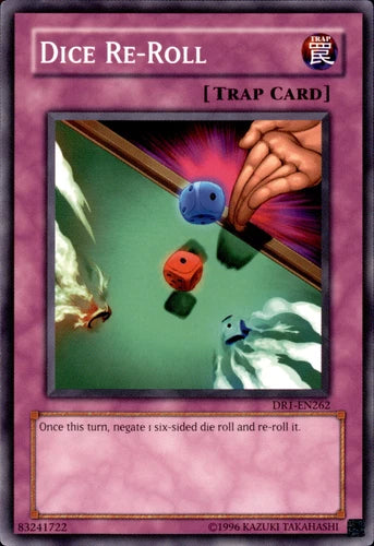 Dice Re-Roll - DR1-EN262 - Common - Unlimited Edition - YuGiOh