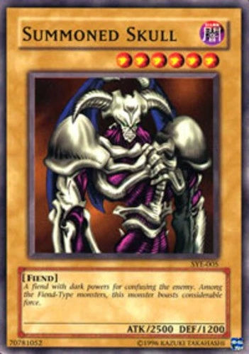 Summoned Skull - SYE-005 - Common - Unlimited Edition - YuGiOh LP