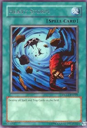 Heavy Storm - DLG1-EN049 - Rare - Unlimited Edition - YuGiOh