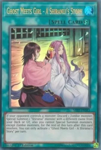 Ghost Meets Girl - A Shiranui's Story - SAST-EN063 - Ultra Rare - 1st Edition