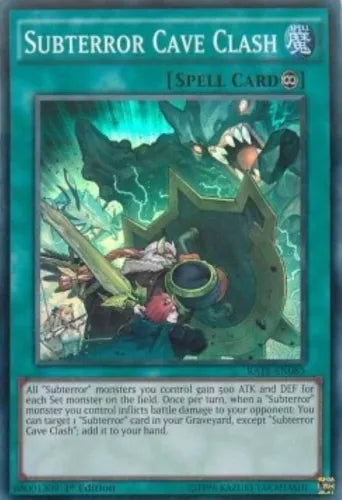 Subterror Cave Clash - RATE-EN085 - Super Rare - Mixed Editions - YuGiOh