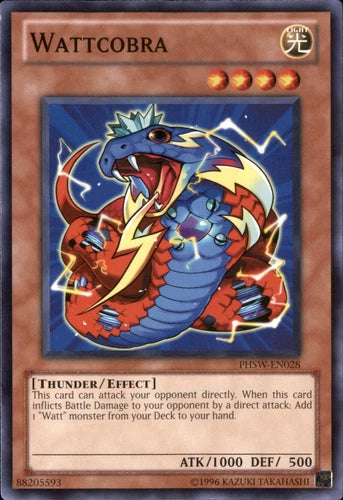 Wattcobra - PHSW-EN028 - Common - Mixed Editions - YuGiOh