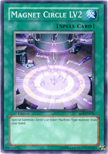 Magnet Circle LV2 - SOI-EN038 - Common - Mixed Editions - YuGiOh