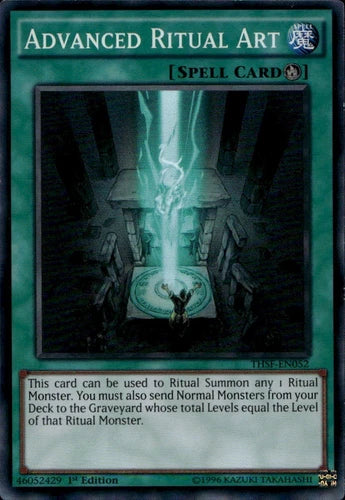 Advanced Ritual Art - THSF-EN052 - Super Rare - 1st Edition - YuGiOh
