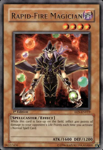 Rapid-Fire Magician - EEN-EN019 - Rare - Unlimited Edition - YuGiOh