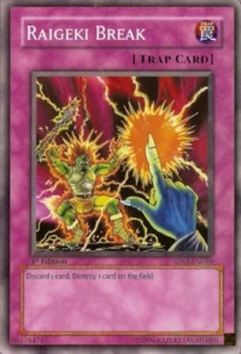 Raigeki Break - 5DS2-EN036 - Common - Unlimited Edition - YuGiOh