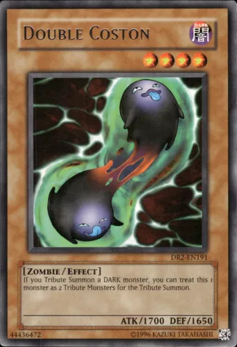 Double Coston - DR2-EN191 - Rare - Unlimited Edition - YuGiOh