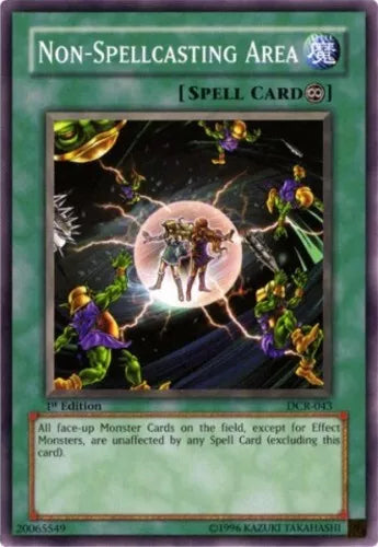 Non-Spellcasting Area - DCR-043 - Common - Unlimited Edition - YuGiOh