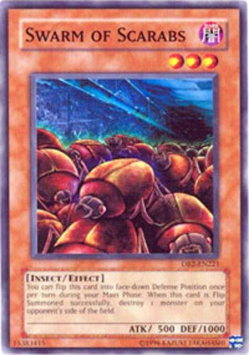 Swarm of Scarabs - DB2-EN221 - Common - Unlimited Edition - YuGiOh