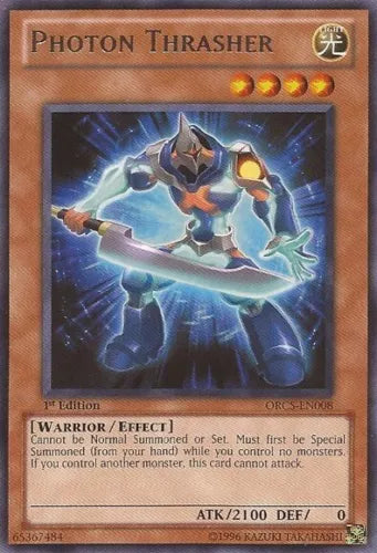 Photon Thrasher - ORCS-EN008 - Rare - Mixed Editions - YuGiOh