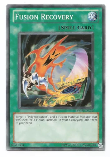 Fusion Recovery - LCGX-EN212 - Common - 1st Edition - YuGiOh