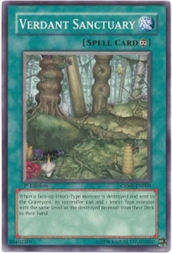 Verdant Sanctuary - CRMS-EN060 - Common - Unlimited Edition - YuGiOh