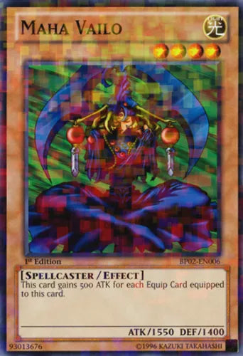 Maha Vailo - BP02-EN006 - Mosaic Rare - 1st Edition - YuGiOh