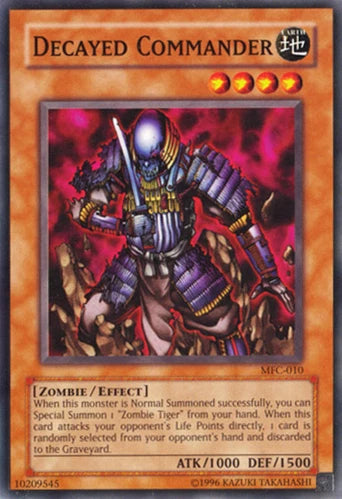 Decayed Commander - MFC-010 - Common - Mixed Editions - YuGiOh