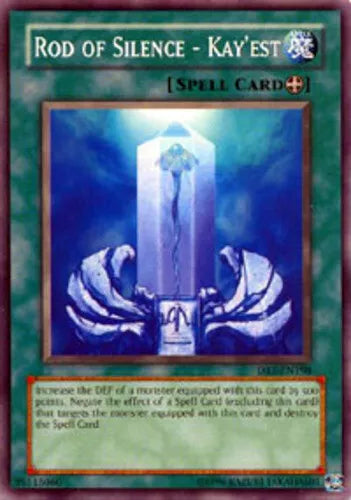 Rod of Silence - Kay'est - DR1-EN198 - Common - Unlimited Edition - YuGiOh