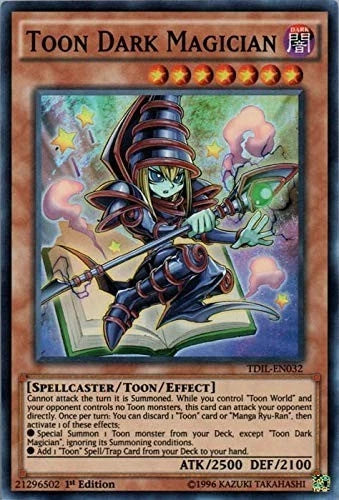 Toon Dark Magician - TDIL-EN032 - Super Rare - 1st Edition - YuGiOh