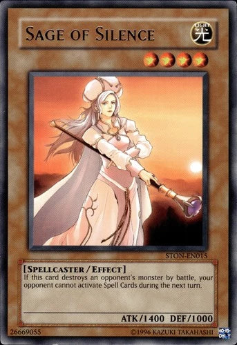 Sage of Silence - STON-EN015 - Rare - Mixed Editions - YuGiOh