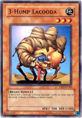 3-Hump Lacooda - DR2-EN183 - Common - Unlimited Edition - YuGiOh
