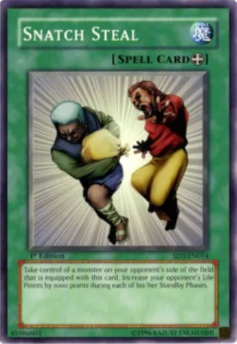 Snatch Steal SD3 - SD3-EN014 - Common - 1st Edition - YuGiOh