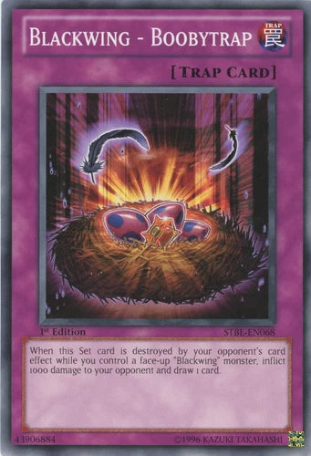 Blackwing - Boobytrap - STBL-EN068 - Common - 1st Edition - YuGiOh