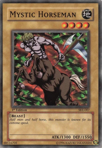 Mystic Horseman - SKE-007 - Common - Unlimited Edition - YuGiOh LP