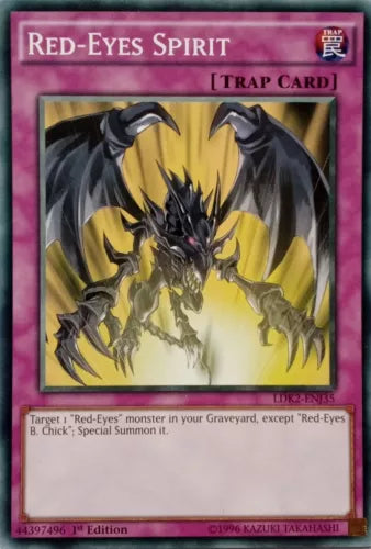 Red-Eyes Spirit - LDK2-ENJ35 - Common - Mixed Editions - YuGiOh