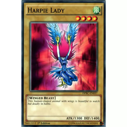 Harpie Lady - DPBC-EN037 - Common - 1st Edition - YuGiOh