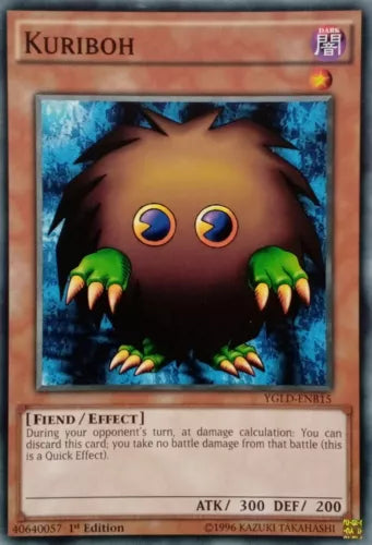 Kuriboh - YGLD-ENB15 - Common - 1st Edition - YuGiOh