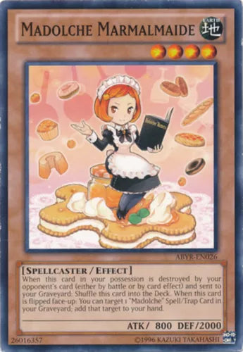 Madolche Marmalmaide - ABYR-EN026 - Common - Unlimited Edition - YuGiOh