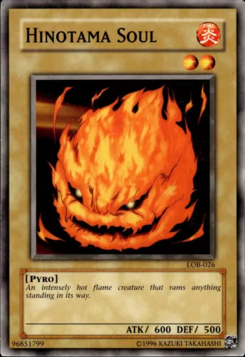 Hinotama Soul - LOB-026 - Common - Unlimited Edition - YuGiOh