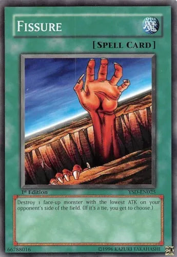 Fissure - YSD-EN025 - Common - Unlimited Edition - YuGiOh LP