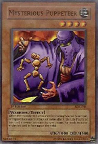 Mysterious Puppeteer - SDK-043 - Common - Unlimited Edition - YuGiOh LP