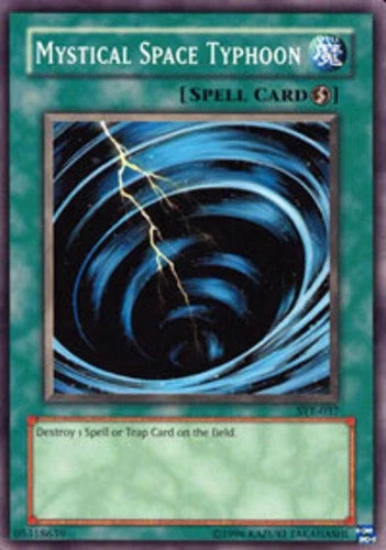 Mystical Space Typhoon - SYE-037 - Common - Unlimited Edition - YuGiOh LP
