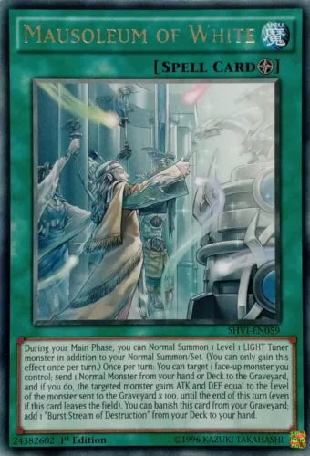 Mausoleum of White - SHVI-EN059 - Rare - 1st Edition - YuGiOh