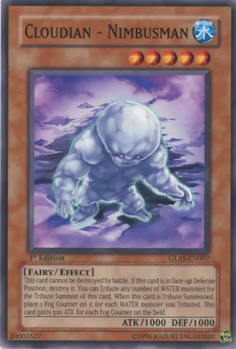 Cloudian - Nimbusman - GLAS-EN007 - Common - Mixed Editions - YuGiOh