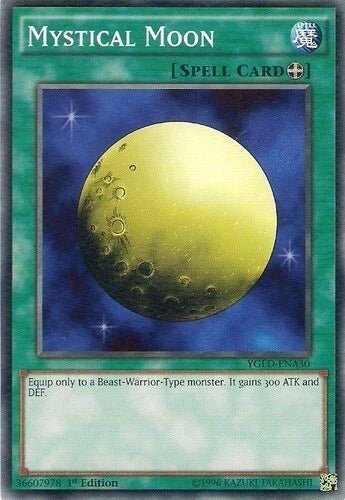 Mystical Moon - LOB-094 - Common - Unlimited Edition - YuGiOh