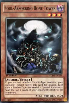 Soul-Absorbing Bone Tower - LCJW-EN195 - Common - 1st Edition - YuGiOh