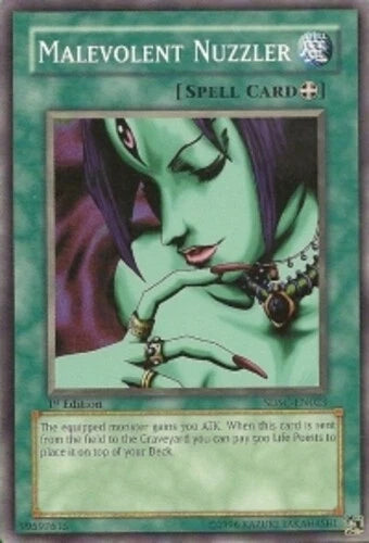 Malevolent Nuzzler - SDSC-EN023 - Common - 1st Edition - YuGiOh
