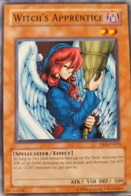 Witch's Apprentice - DB2-EN070 - Common - Unlimited Edition - YuGiOh LP