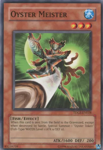Oyster Meister - TDGS-EN028 - Common - Unlimited Edition - YuGiOh