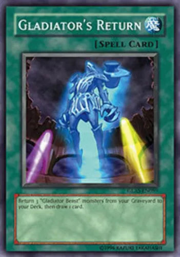 Gladiator's Return - GLAS-EN059 - Common - Unlimited Edition - YuGiOh