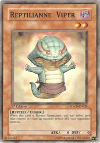 Reptilianne Viper - SOVR-EN023 - Common - Unlimited Edition - YuGiOh