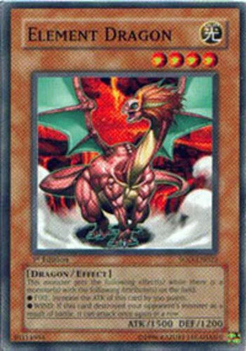 Element Dragon - SOD-EN023 - Common - Mixed Editions - YuGiOh LP