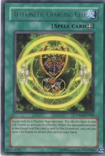Telekinetic Charging Cell - TDGS-EN088 - Rare - 1st Edition - YuGiOh LP