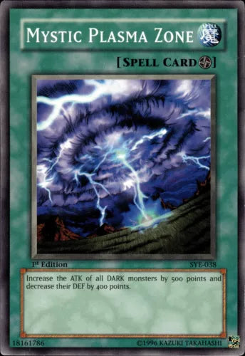 Mystic Plasma Zone - SYE-038 - Common - Unlimited Edition - YuGiOh LP