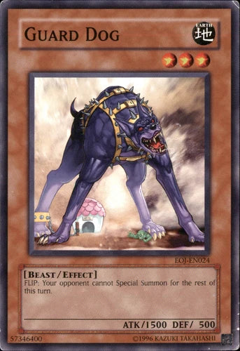 Guard Dog - EOJ-EN024 - Common - Unlimited Edition - YuGiOh