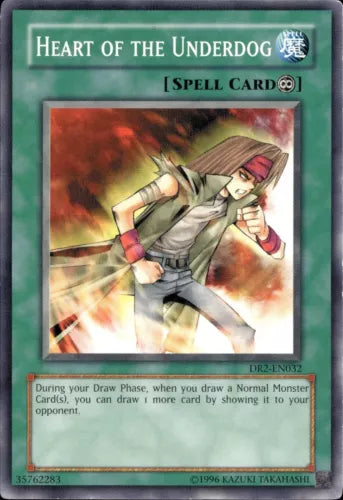 Heart of the Underdog - DR2-EN032 - Common - Unlimited Edition - YuGiOh