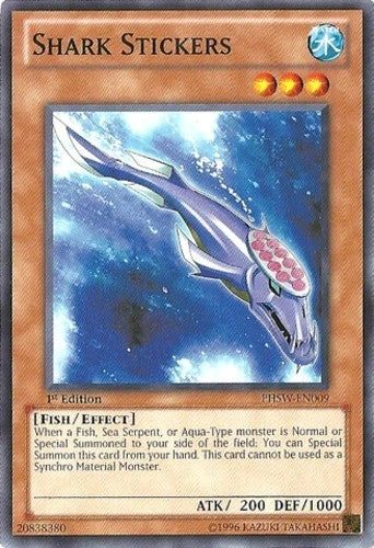 Shark Stickers - PHSW-EN009 - Common - Mixed Editions - YuGiOh