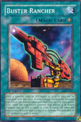 Buster Rancher - PGD-085 - Common - Unlimited Edition - YuGiOh LP